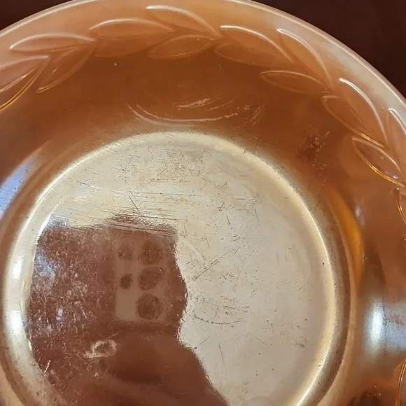 Fire King bowl and dish - set of two - Picture 7 of 10